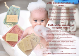 Milde biologische babyzeep - LE SWEET - 120g