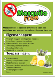 Mosquito Free muggenpotje op natuurlijke basis!