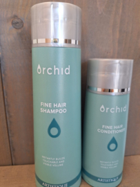 Orchid FINE HAIR shampoo en conditioner oor dun en fijn haar