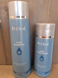 Orchid CURL shampoo en conditioner voor gekruld haar
