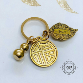 Feng Shui Amulet voor Bescherming - Konijn en Wu Lou