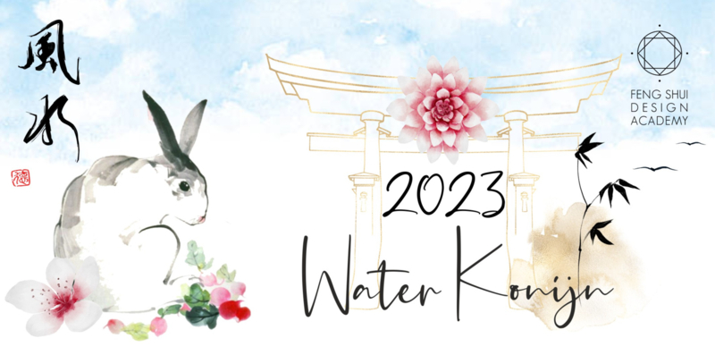 Feng Shui Nieuwjaarslezing 2023, het jaar van de Water Konijn.