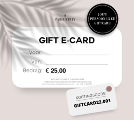 NIEUW: DE DIGITALE GIFTCARD