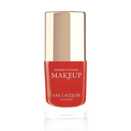 Nail Lacquer Gel Finish Stylish Red