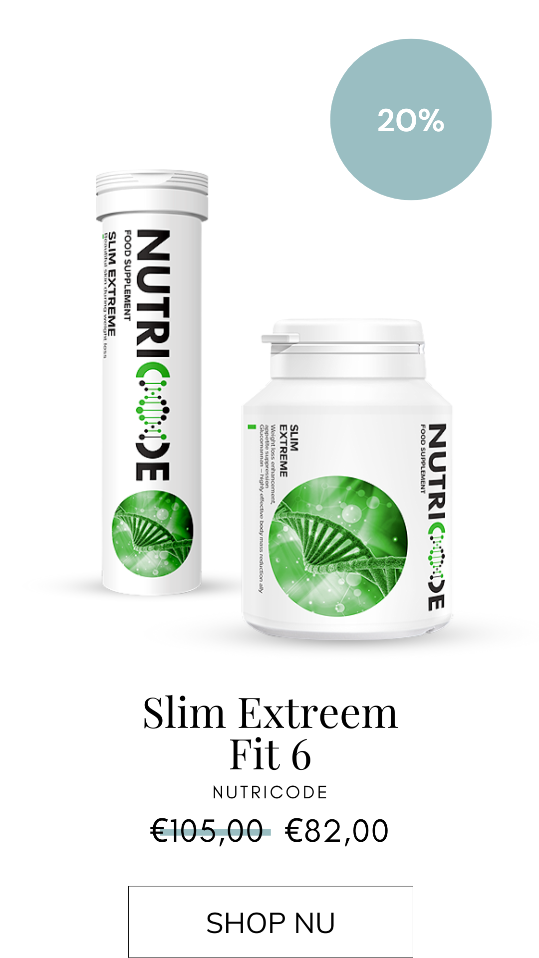 Parfumhuis | Nutricode Slim Extreem