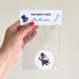 sticker pack the party pack