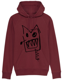 Hoodie burgundy