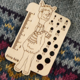 Alpaca- naaldenmaatje