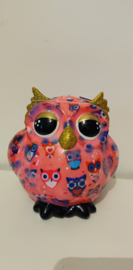 Pomme Pidou Owl Olive M Roze Uiltjes