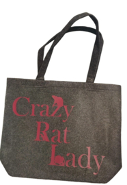 Tas 'Crazy Rat Lady'