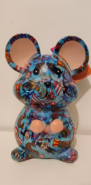 Pomme Pidou Mouse Martha M Blauw Circus