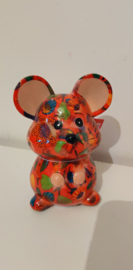 Pomme Pidou Mouse Martha S Rode Bloemen 