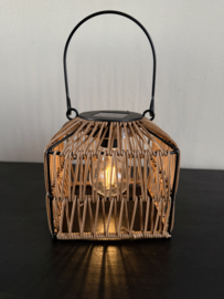 Solar hang lamp vierkant