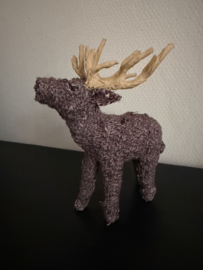 Hert Fabric 19 cm bruin
