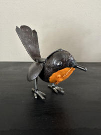 Vogeltjes scrap metal art afrika