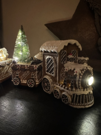 Peperkoek trein + led verlichting