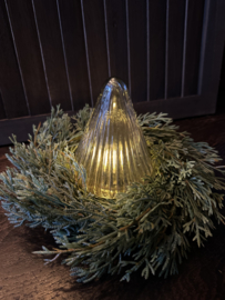 Glazen kerstboom luster