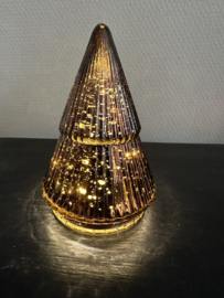 Led kerstboom glas in 3 kleuren