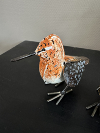 Vogeltjes scrap metal art afrika