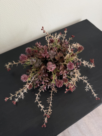 Halve kunstbol tafelstuk Bordeau