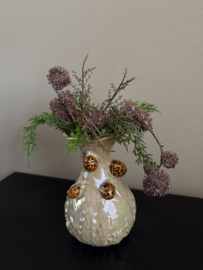 Vaas Blissa zand / bruin