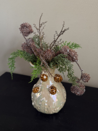 Vaas Blissa zand / bruin