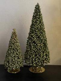Kerstboom bessen in 2 maten