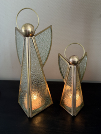 Engel met glas   in 2 maten