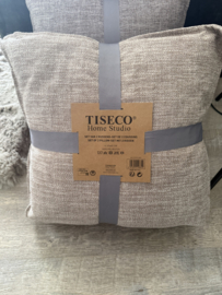 Sierkussen 2 stuks Taupe light