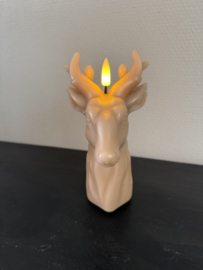 Led kaars hert S