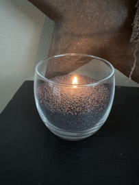 Kaarsen zand  in 4 kleuren