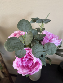 Boeket pioen roze