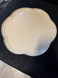 Dienblad rond bloem