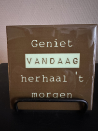 Rekje en Tegeltjes met tekst