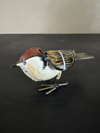 Vogeltjes scrap metal art afrika