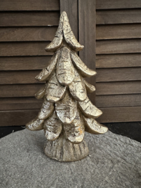 Kerstboom  goud 20 cm