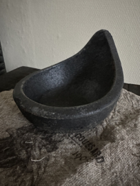 Schaal druppel zwart
