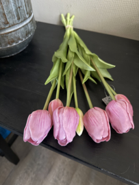 Tulpen Roze 47 cm 7 st.