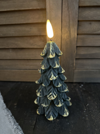 Led kerstboom groen/ goud