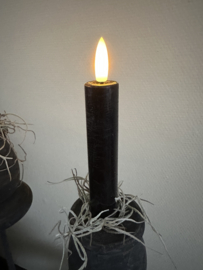 Countryfield led kaarsen zwart 15 cm