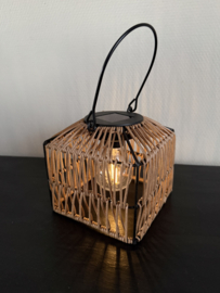 Solar hang lamp vierkant