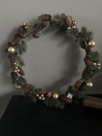 kerst krans in 2 maten