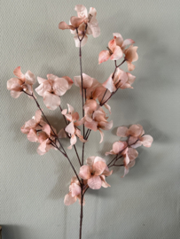 Artificial flower stem pink  87 cm