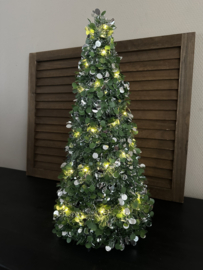 Kerstboom zilver groen  48 h