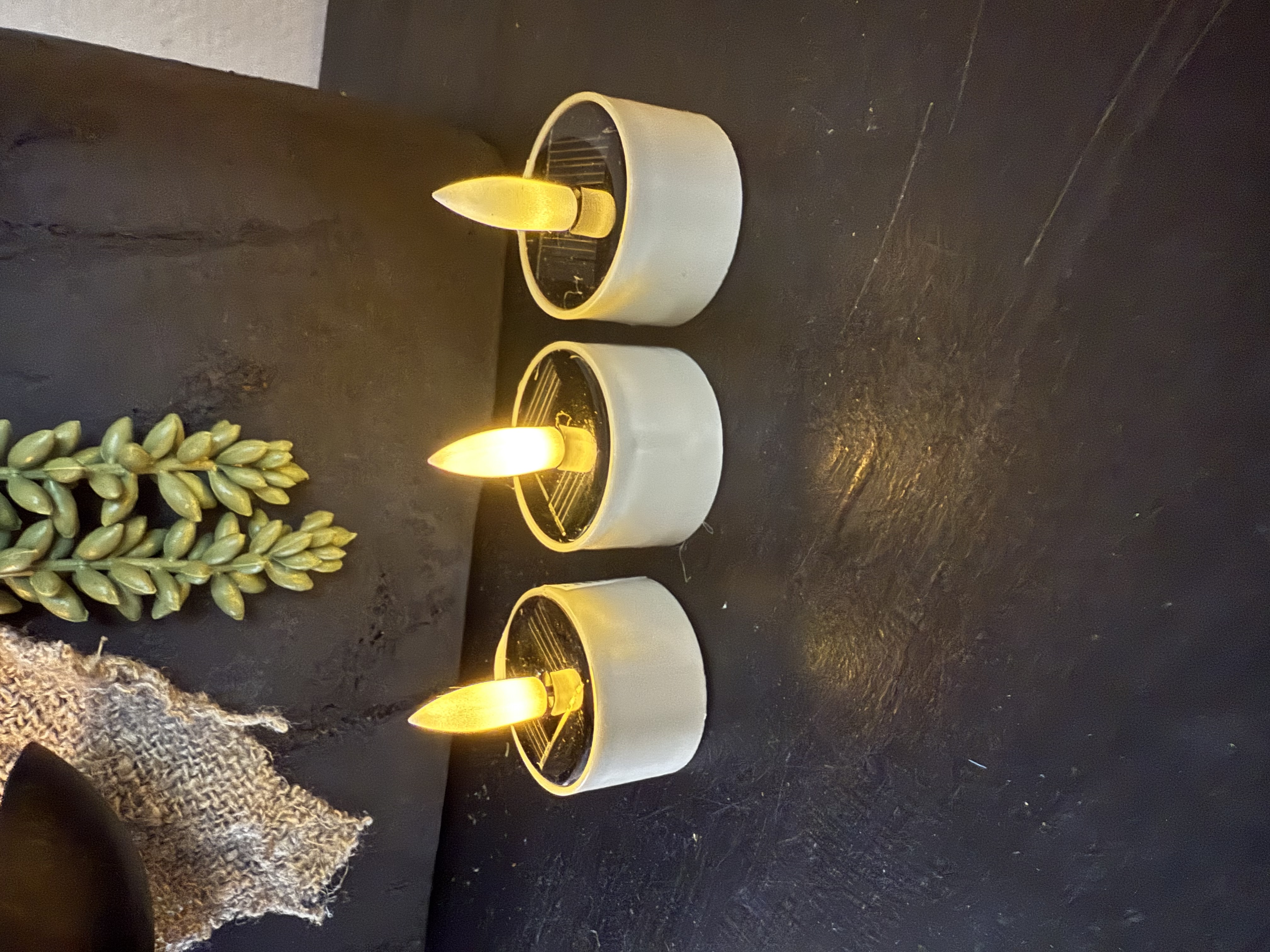 Solar waxinelichtjes ( set van 3 )
