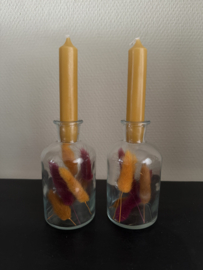 Herfst candleholder Set ( 2 st.)