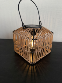 Solar hang lamp vierkant