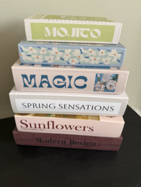 Opbergboeken  diverse  soorten