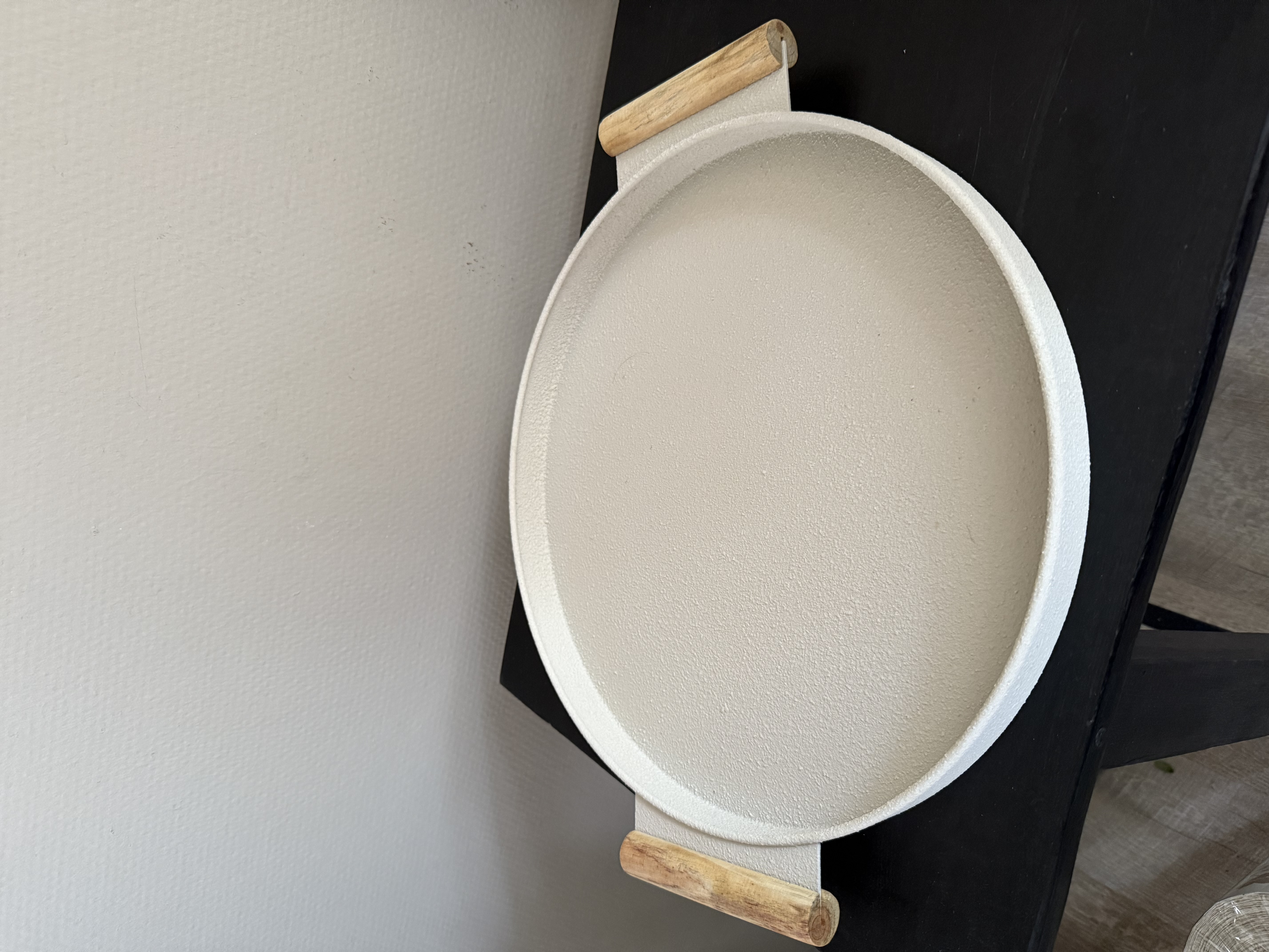 Dienblad Ray beige metaal