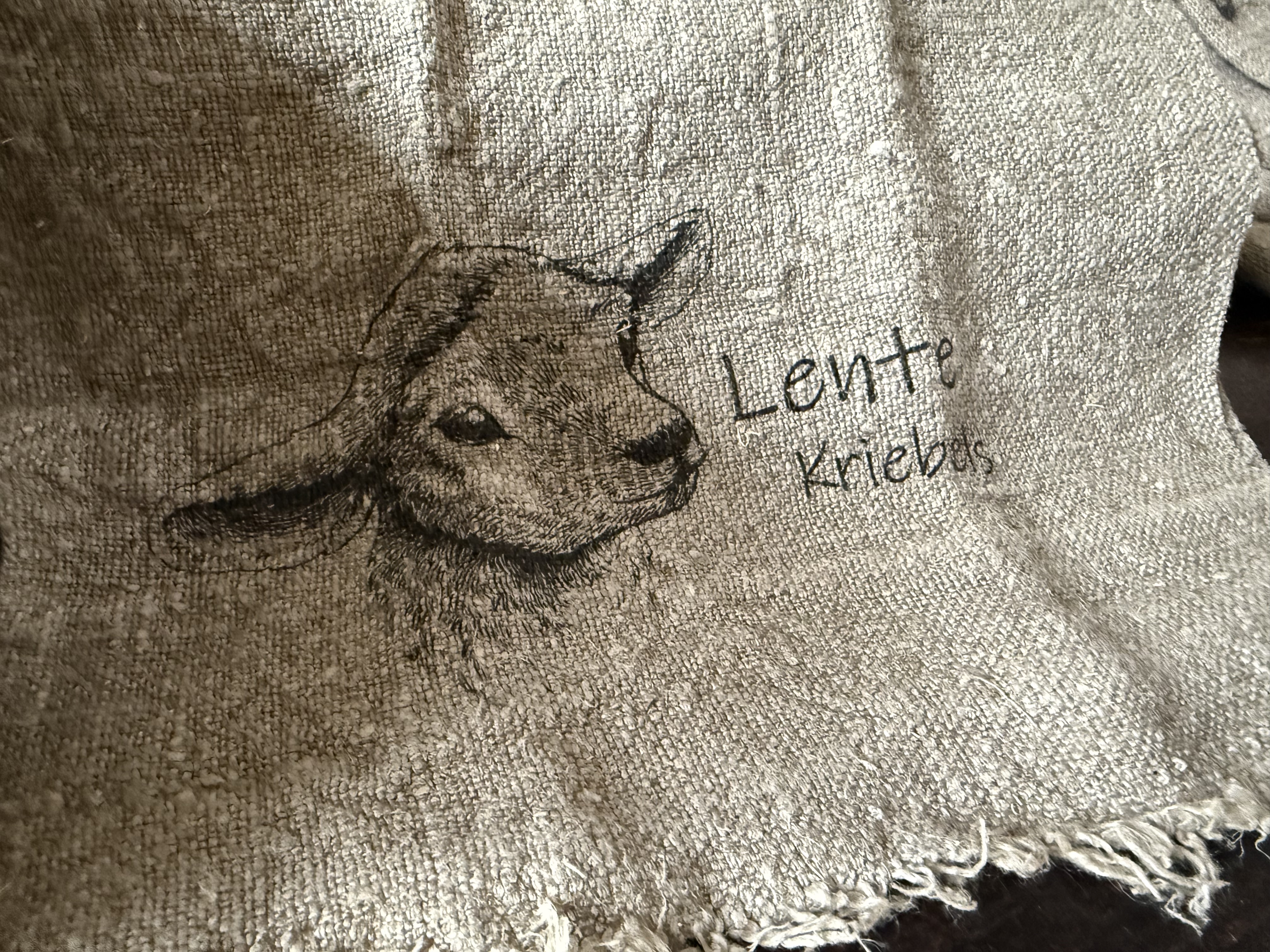 Shabby lammetje lente